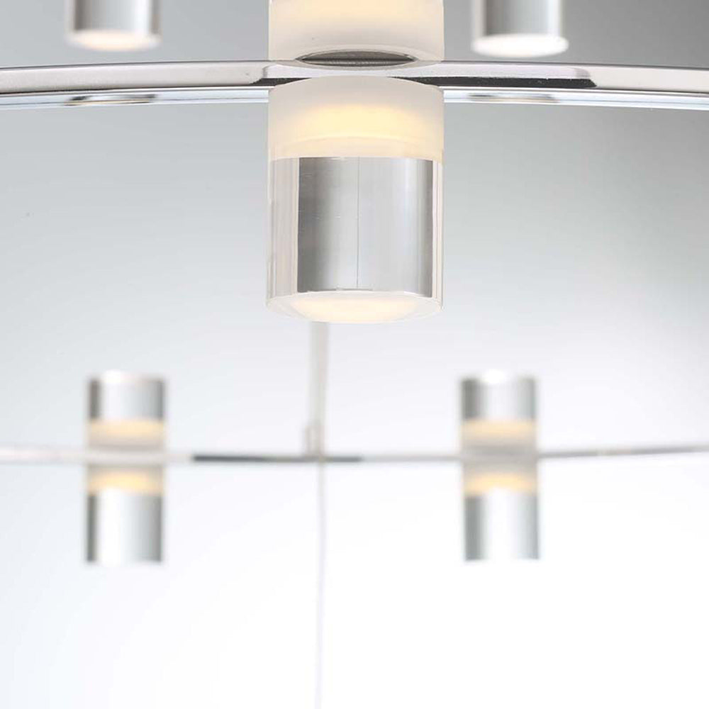 Netto LED Multi Tier Chandelier in Detail.