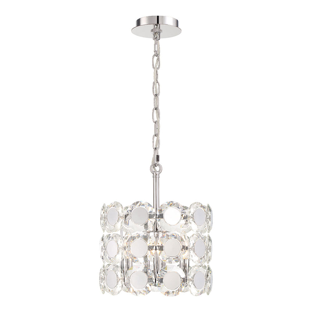 Perrene Pendant Light in Chrome(Small).