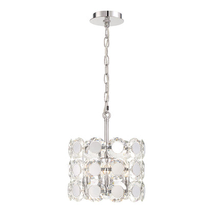 Perrene Pendant Light in Chrome(Small).