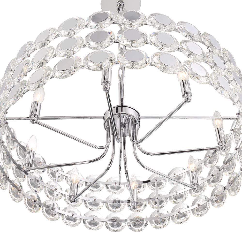 Perrene Pendant Light in Detail.