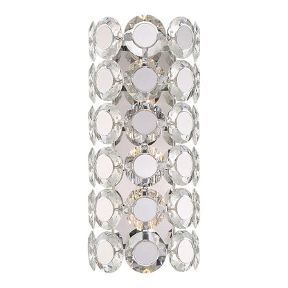 BEAM LED Wall Light in Chrome.