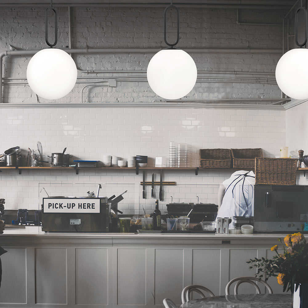 Prospect Pendant Light in kitchen.