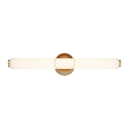 Santoro LED Vanity Wall Light in Gold (Large).