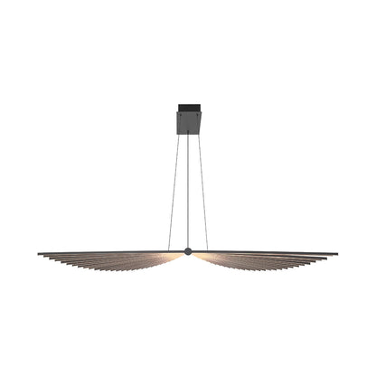 Seraph LED Linear Pendant Light in Black (Large).