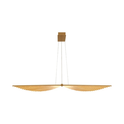 Seraph LED Linear Pendant Light in Gold (Large).