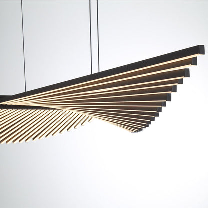 Seraph LED Linear Pendant Light in Detail.