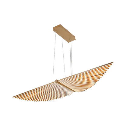 Seraph LED Linear Pendant Light in Detail.