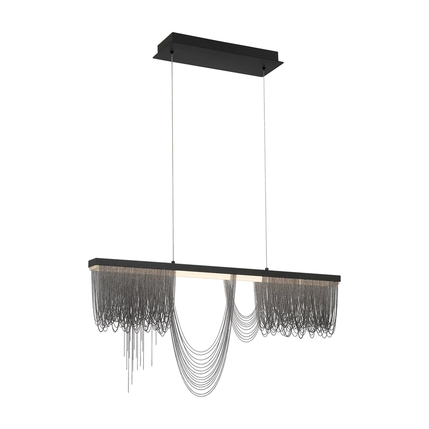 Tenda LED Linear Pendant Light in Detail.