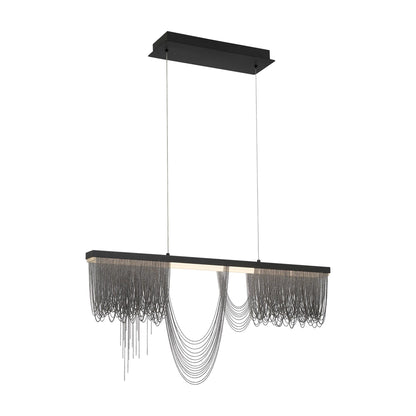 Tenda LED Linear Pendant Light in Detail.