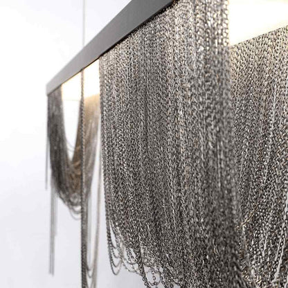 Tenda LED Linear Pendant Light in Detail.