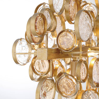 Trento Linear Chandelier in Detail.