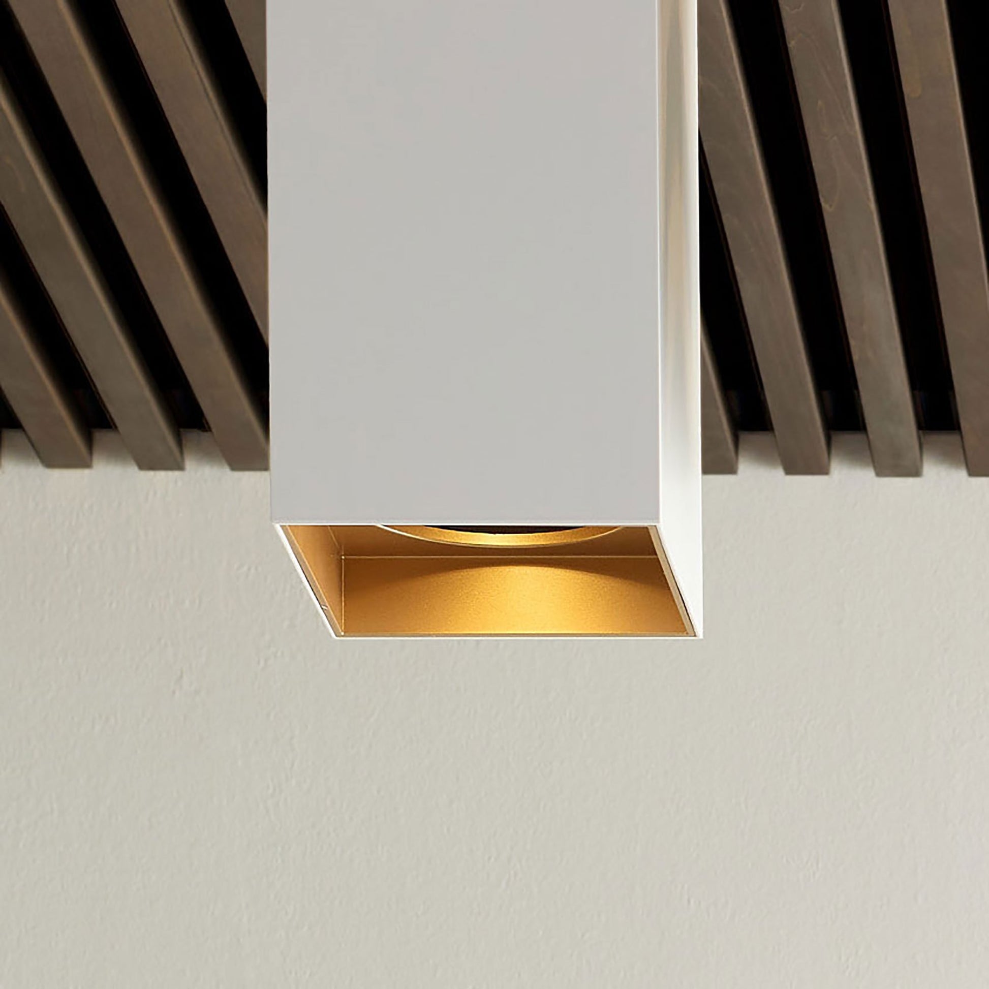 Exo LED Flush Mount Ceiling Light in Detail.