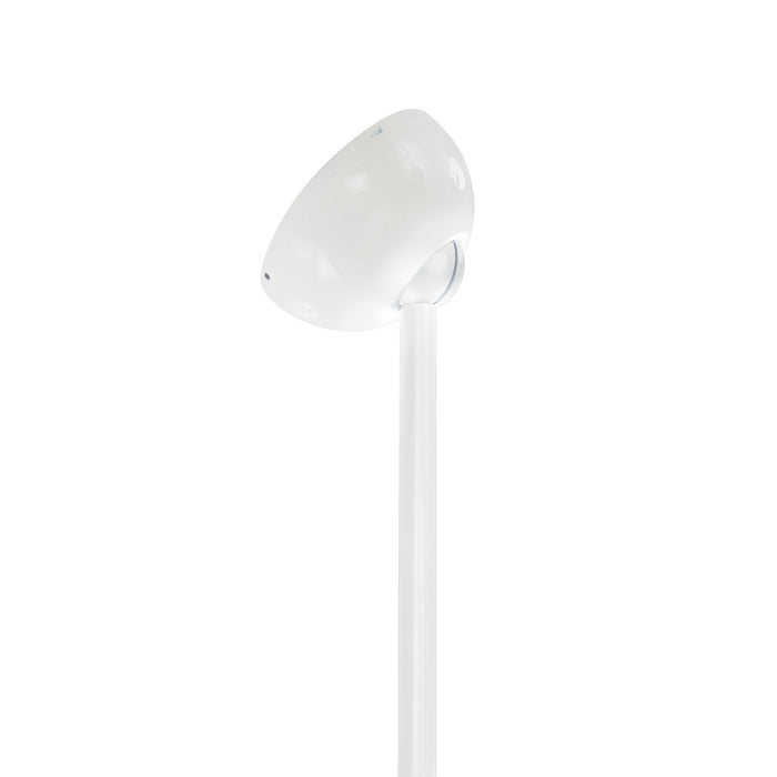 Fan Slope Ceiling Kit in Gloss White.