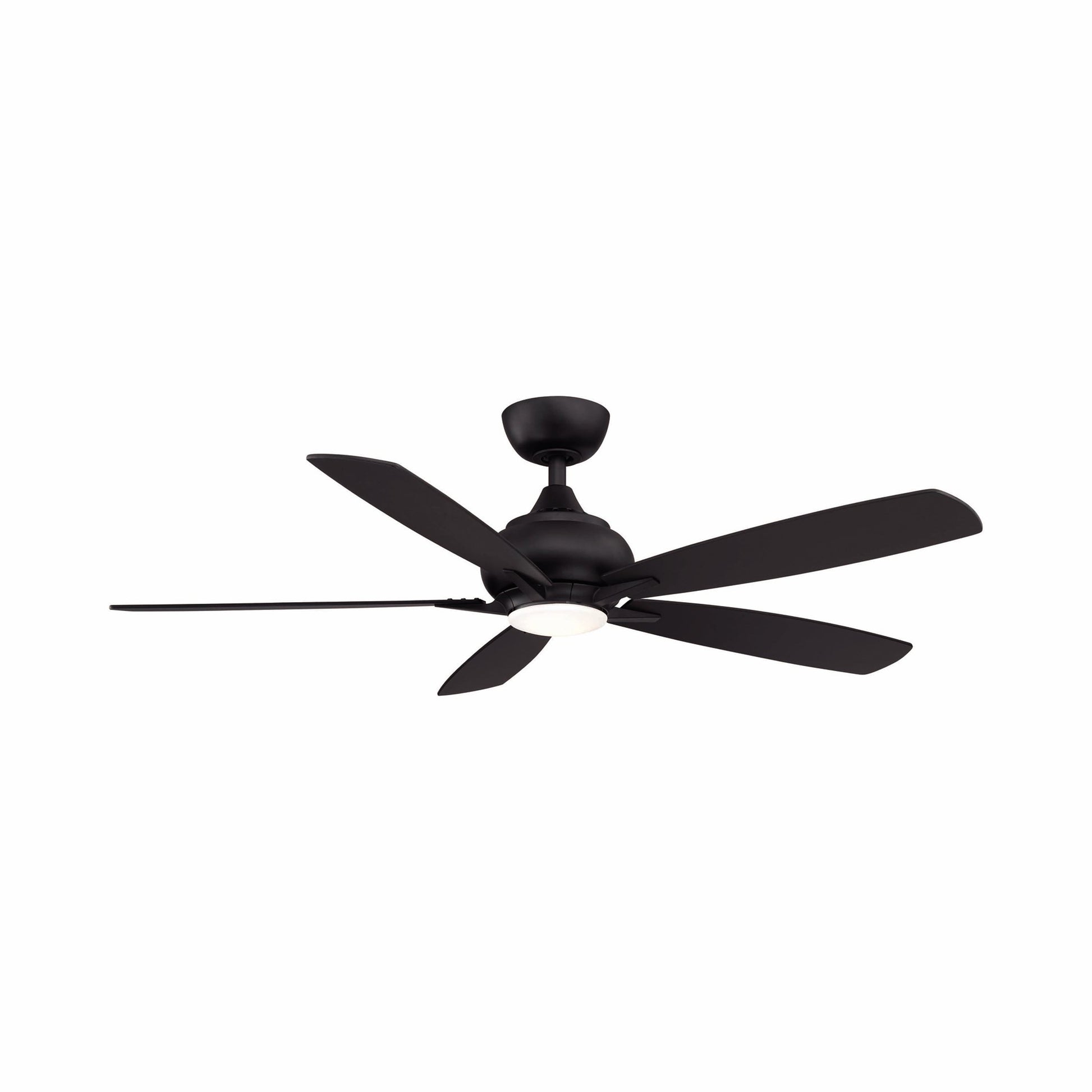 Doren LED Ceiling Fan in Black.