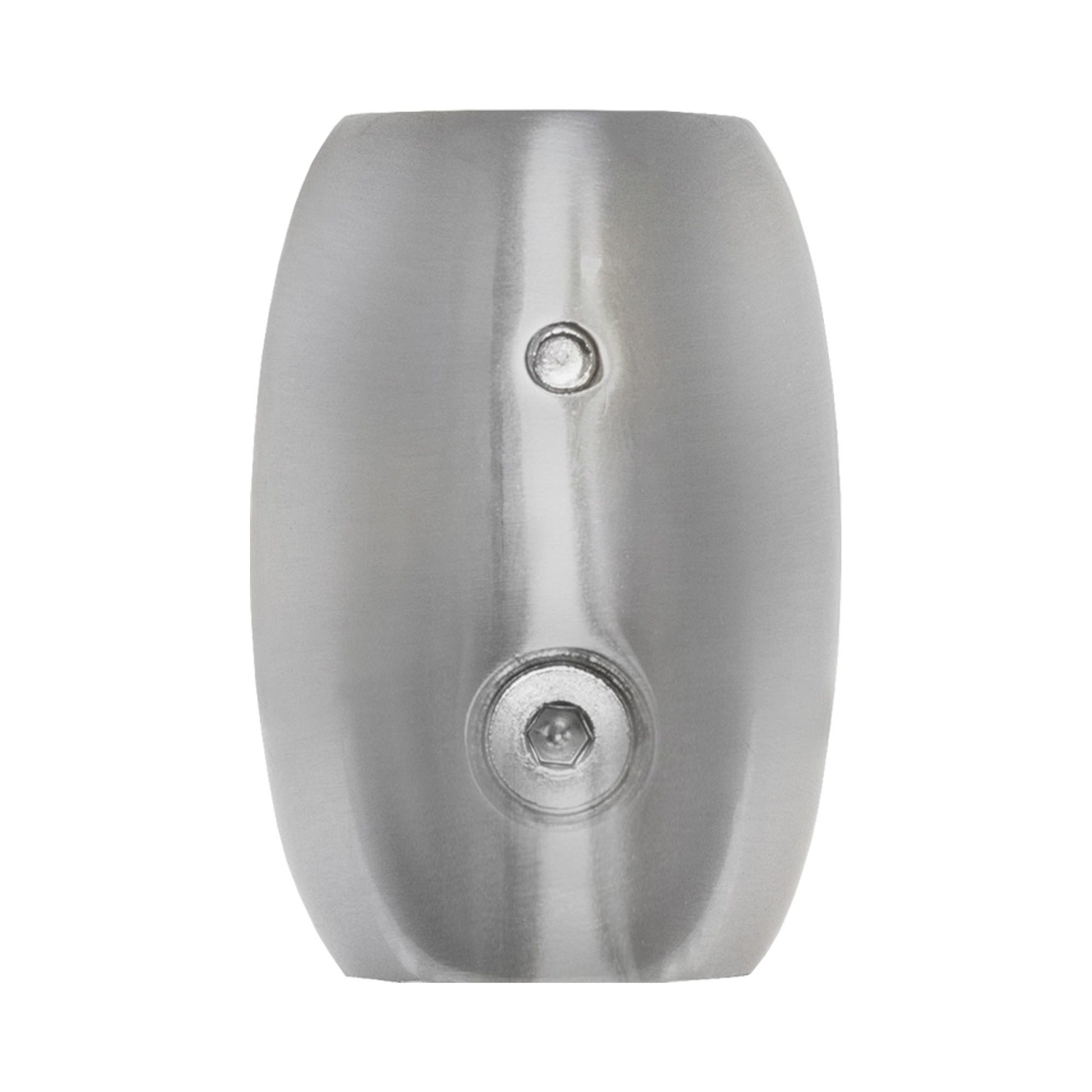 Downrod Coupler in Chrome.