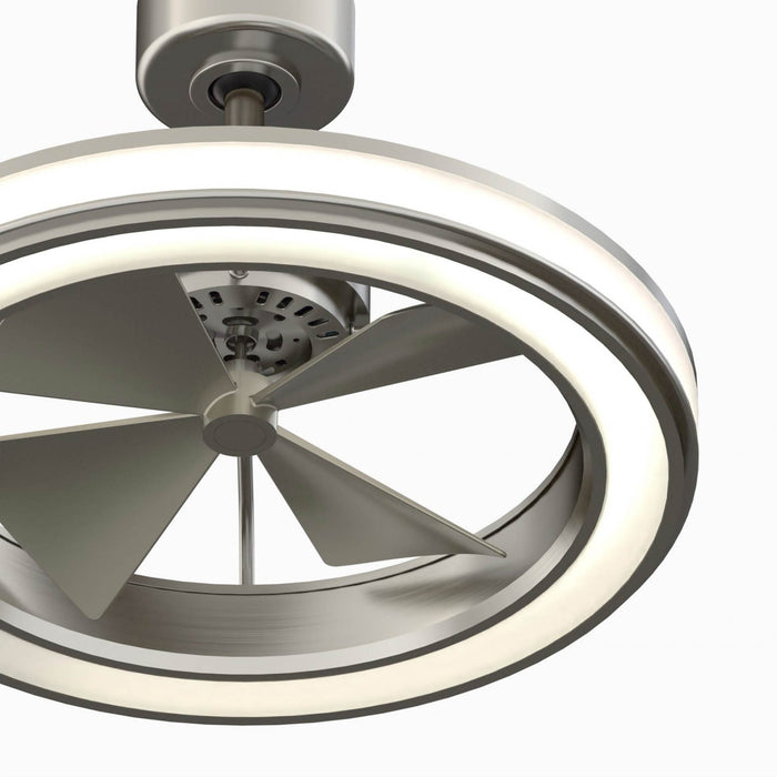 Gleam Indoor / Outdoor LED Ceiling Fan in Detail.