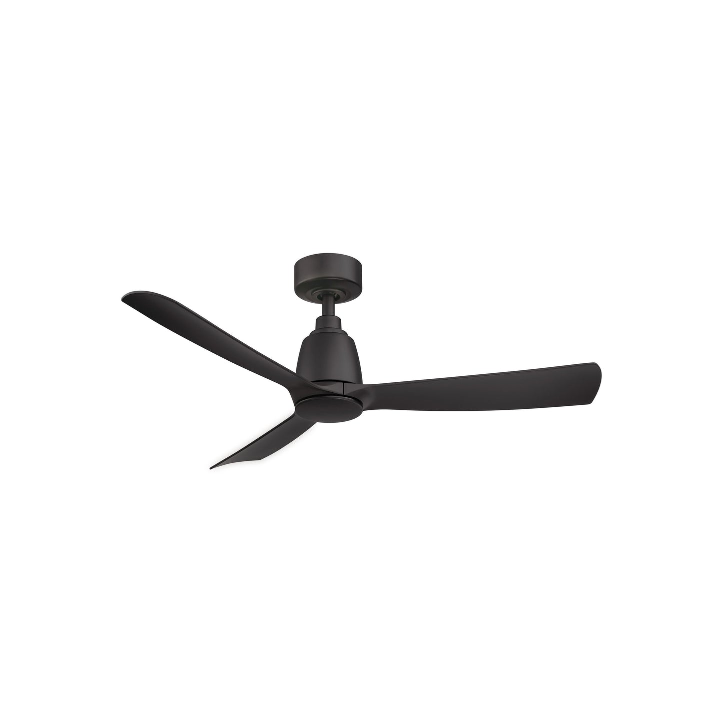 Kute Indoor / Outdoor Ceiling Fan in Black (44-Inch).