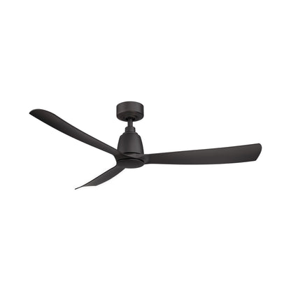 Kute Indoor / Outdoor Ceiling Fan in Black (52-Inch).