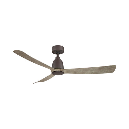 Kute Indoor / Outdoor Ceiling Fan in Matte Greige (52-Inch).