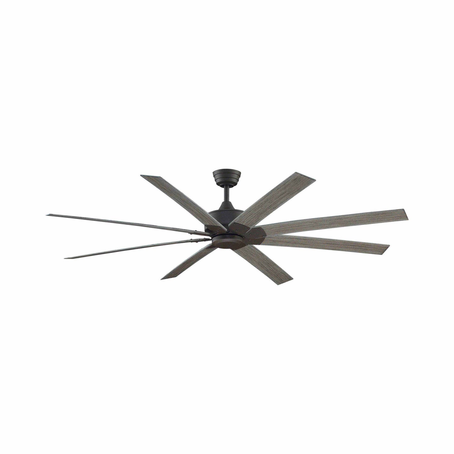 Levon Custom Ceiling Fanin Matte Greige/Weathered Wood (72-Inch).