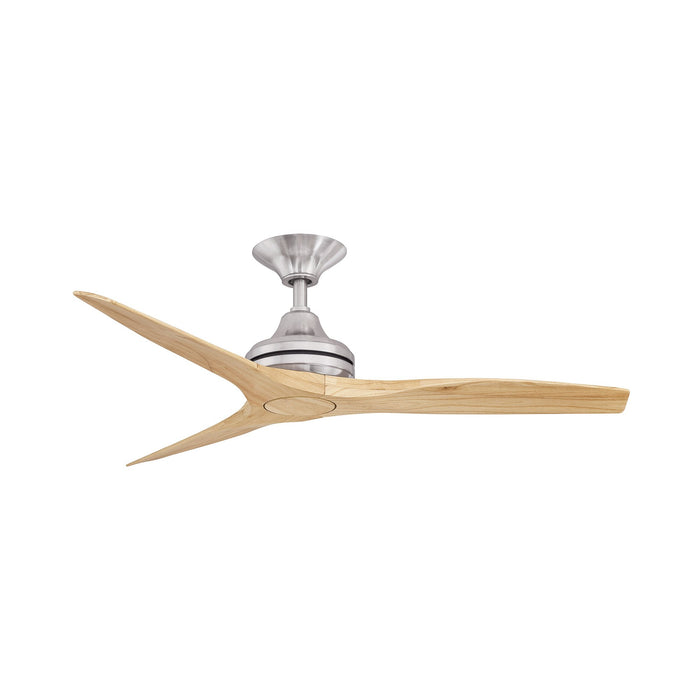 Spitfire Ceiling Fan in Brushed Nickel/Natural (48-Inch).