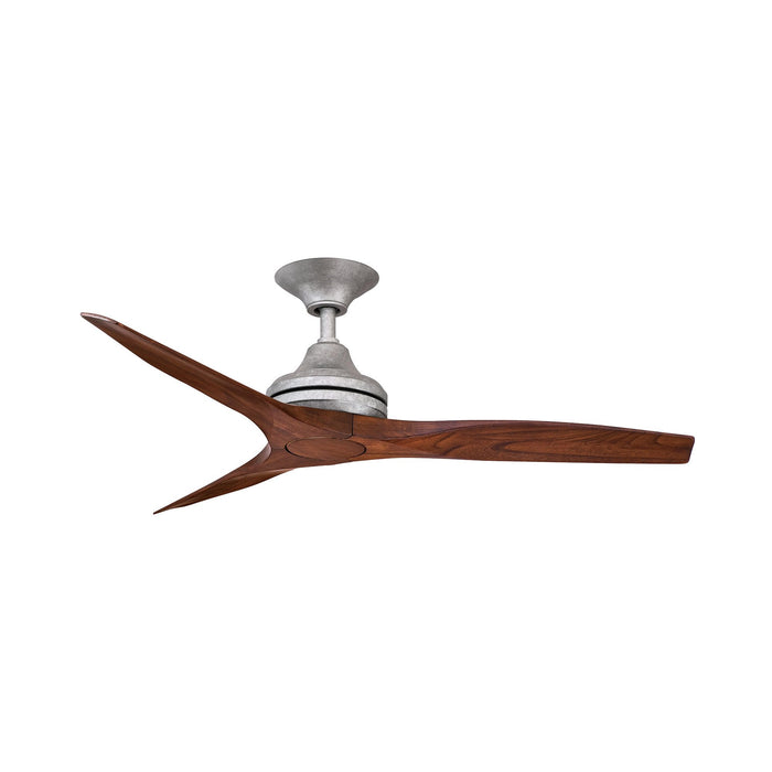 Spitfire Ceiling Fan in Galvanized/Whiskey Wood (48-Inch).