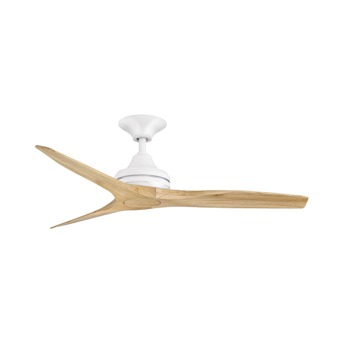 Spitfire Ceiling Fan in Matte White/Natural (48-Inch).