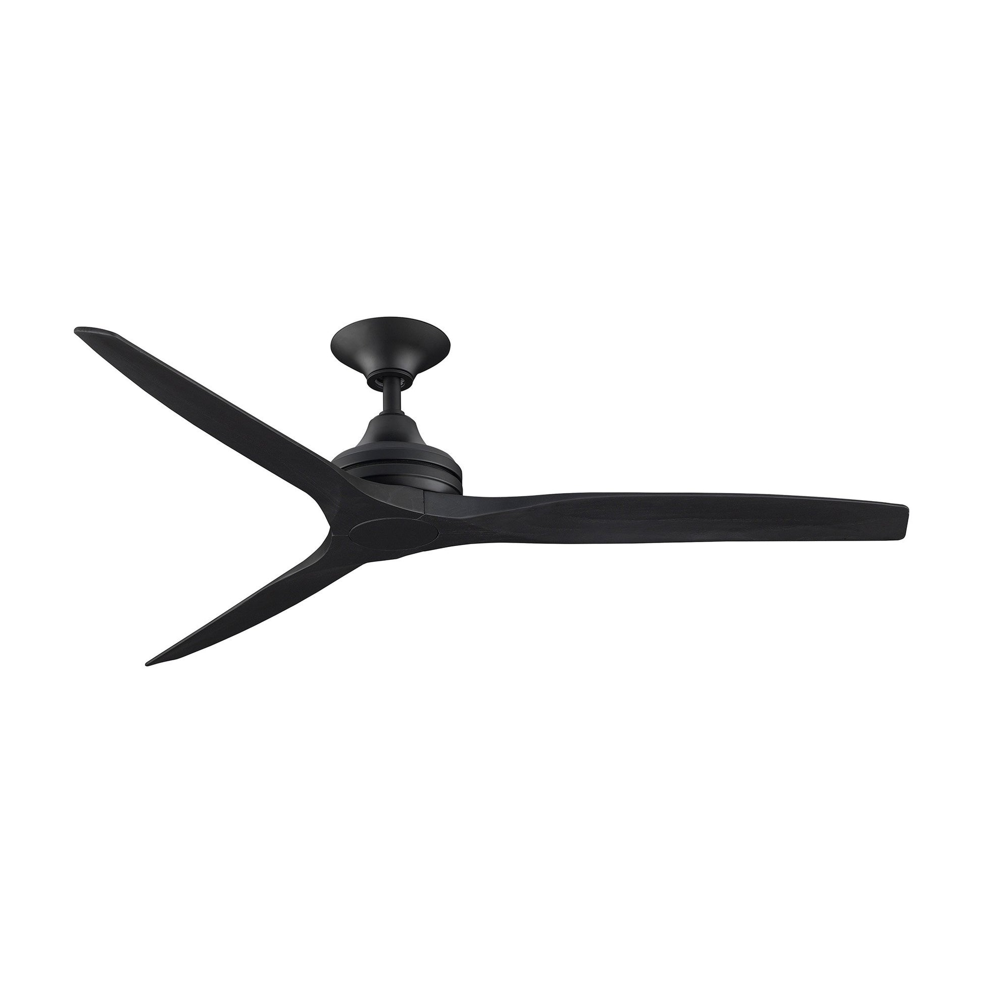 Spitfire Ceiling Fan in Black (60-Inch).