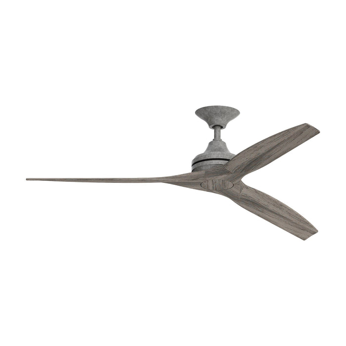 Spitfire Ceiling Fan in Galvanized/Weathered Wood (60-Inch).