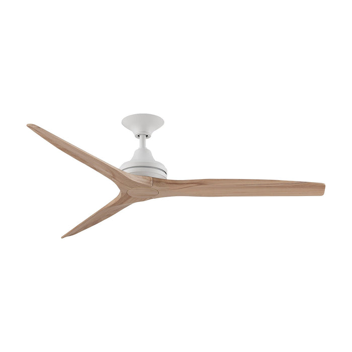 Spitfire Ceiling Fan in Matte White/Natural (60-Inch).