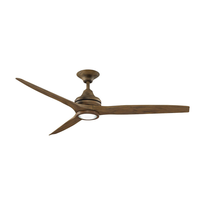 Spitfire LED Ceiling Fan in Driftwood/Driftwood (60-Inch).