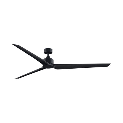 TriAire Custom 84" Ceiling Fan in Black (Without Light Kit).