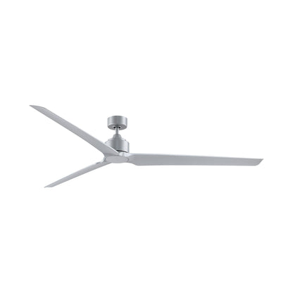 TriAire Custom 84" Ceiling Fan in Silver (Without Light Kit).