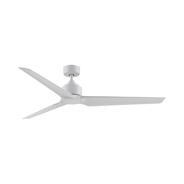 TriAire Custom Ceiling Fan in Matte White (64-Inch).