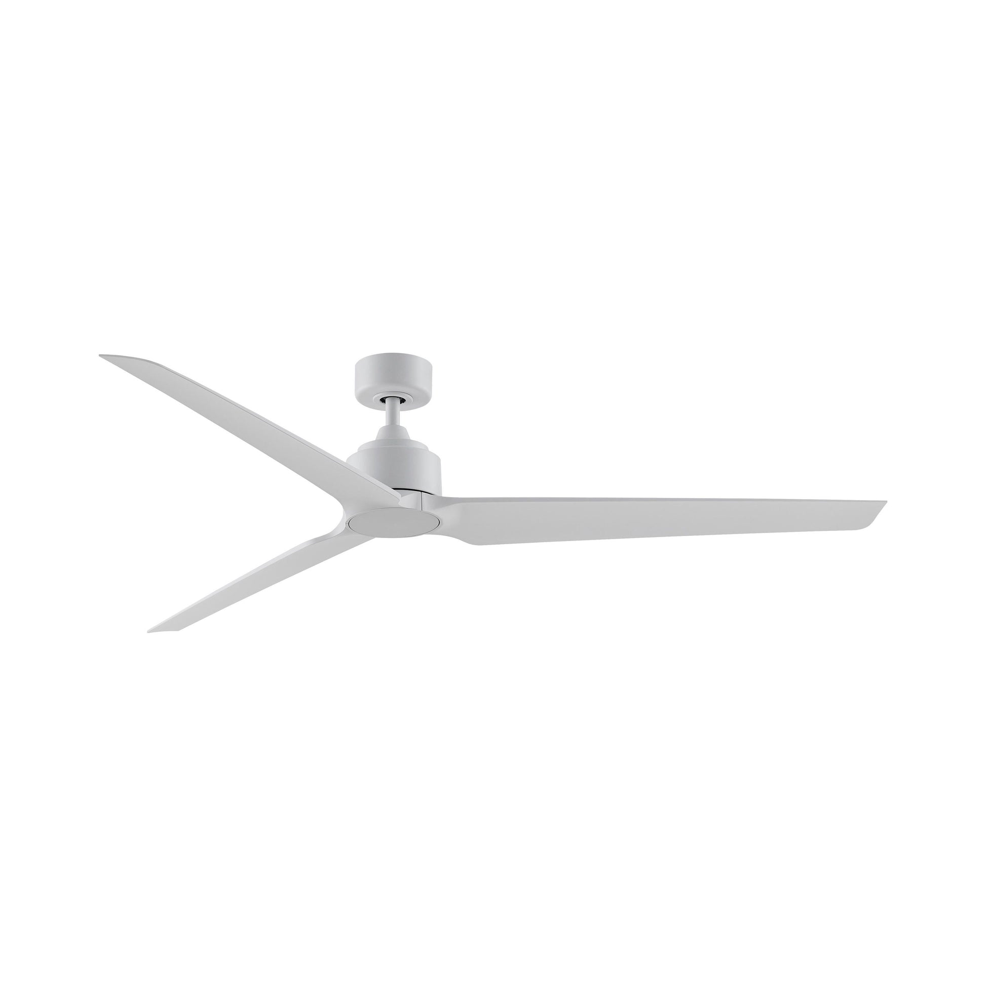 TriAire Custom Ceiling Fan in Matte White (72-Inch).