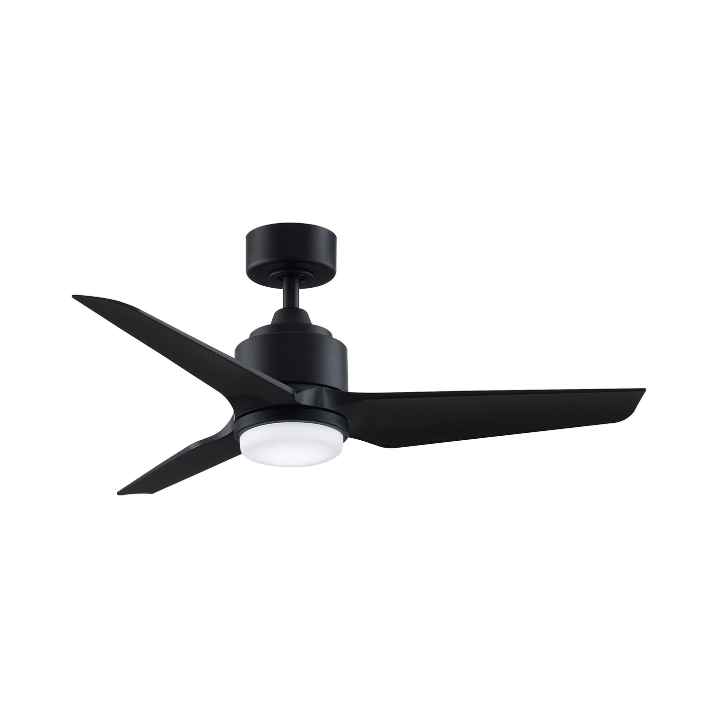 TriAire Custom LED Ceiling Fan in Black (44-Inch).