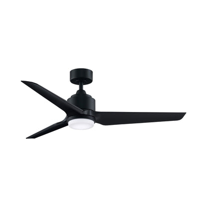 TriAire Custom LED Ceiling Fan in Black (52-Inch).