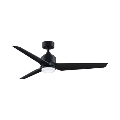 TriAire Custom LED Ceiling Fan in Black (56-Inch).