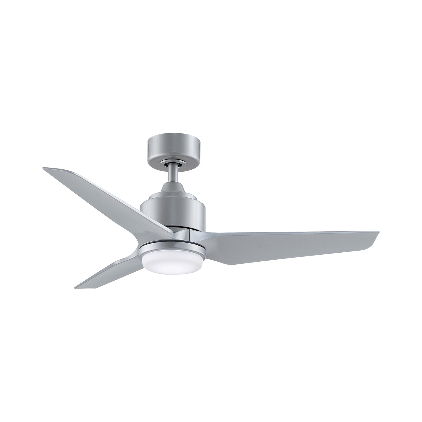 TriAire Custom LED Ceiling Fan in Silver (44-Inch).