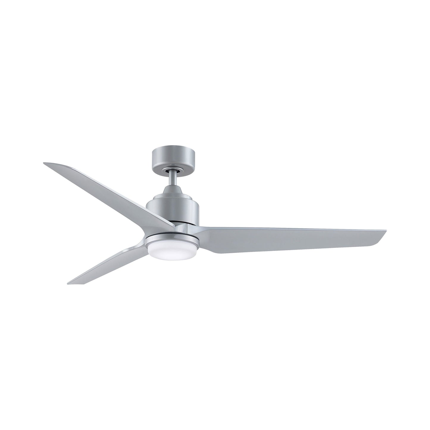 TriAire Custom LED Ceiling Fan in Silver (56-Inch).