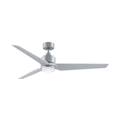 TriAire Custom LED Ceiling Fan in Silver (60-Inch).