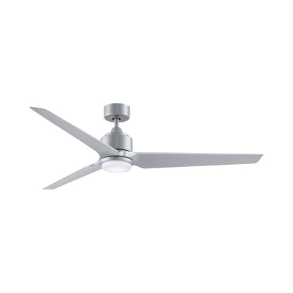 TriAire Custom LED Ceiling Fan in Silver (64-Inch).