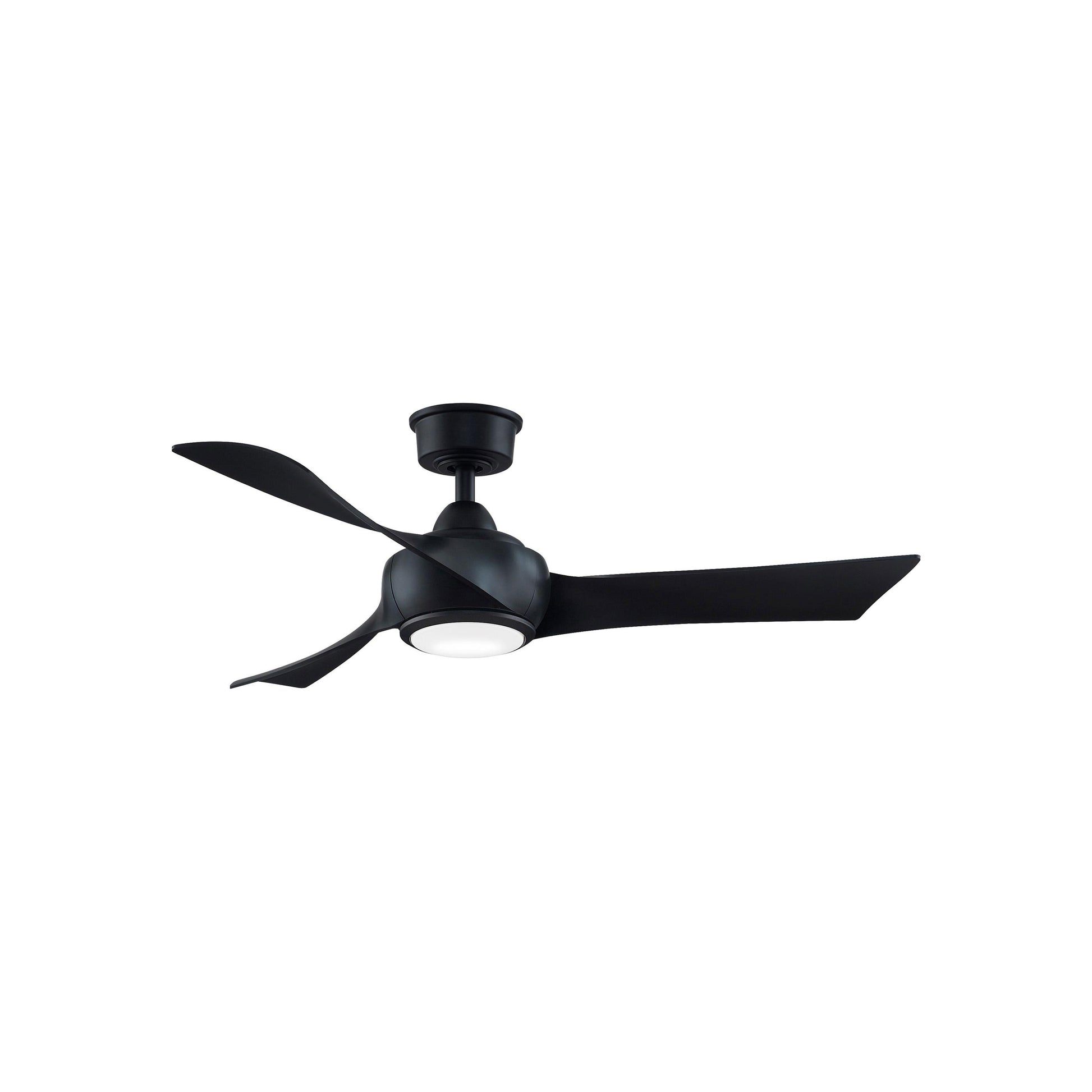 Wrap Custom LED Ceiling Fan in Black (48-Inch).
