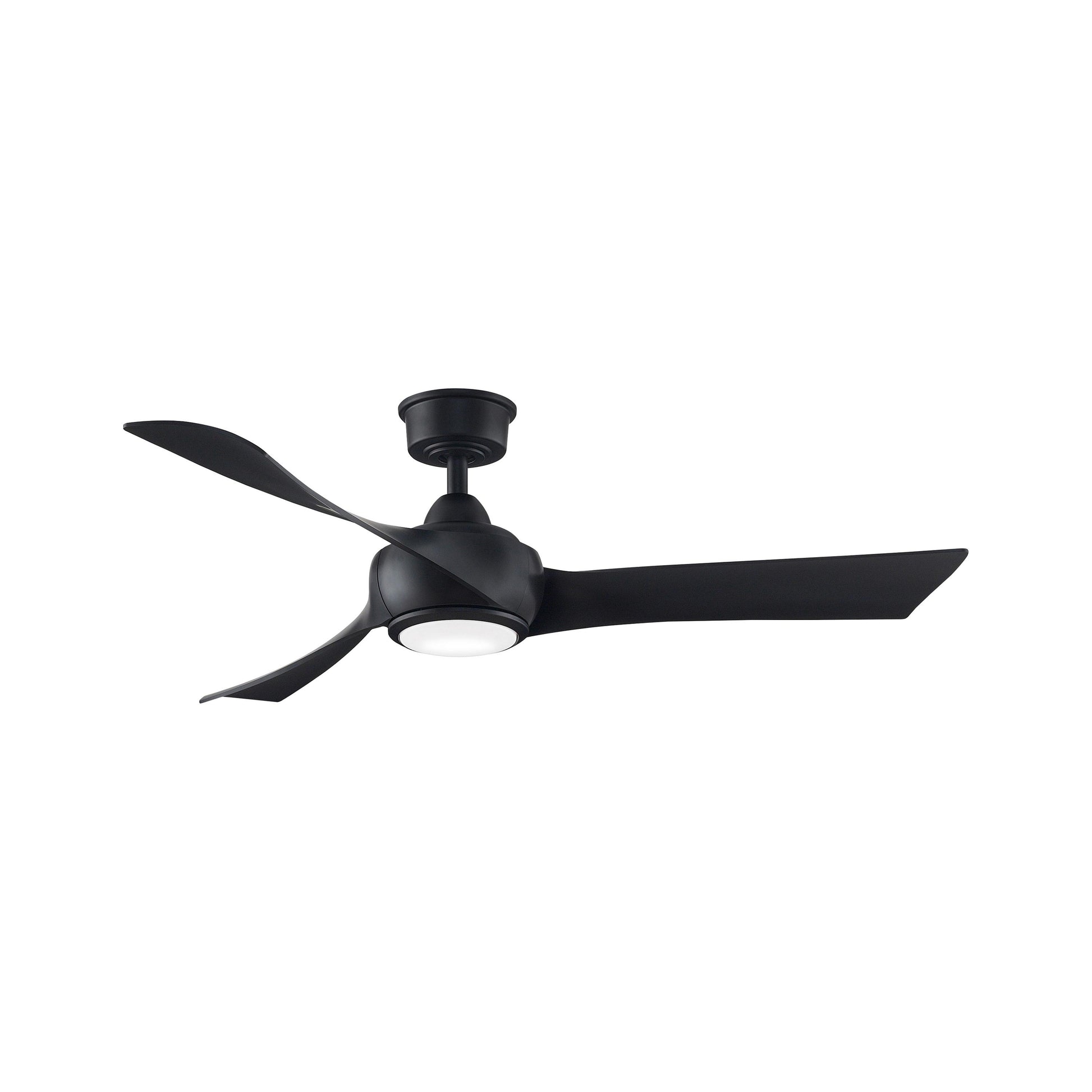 Wrap Custom LED Ceiling Fan in Black (52-Inch).