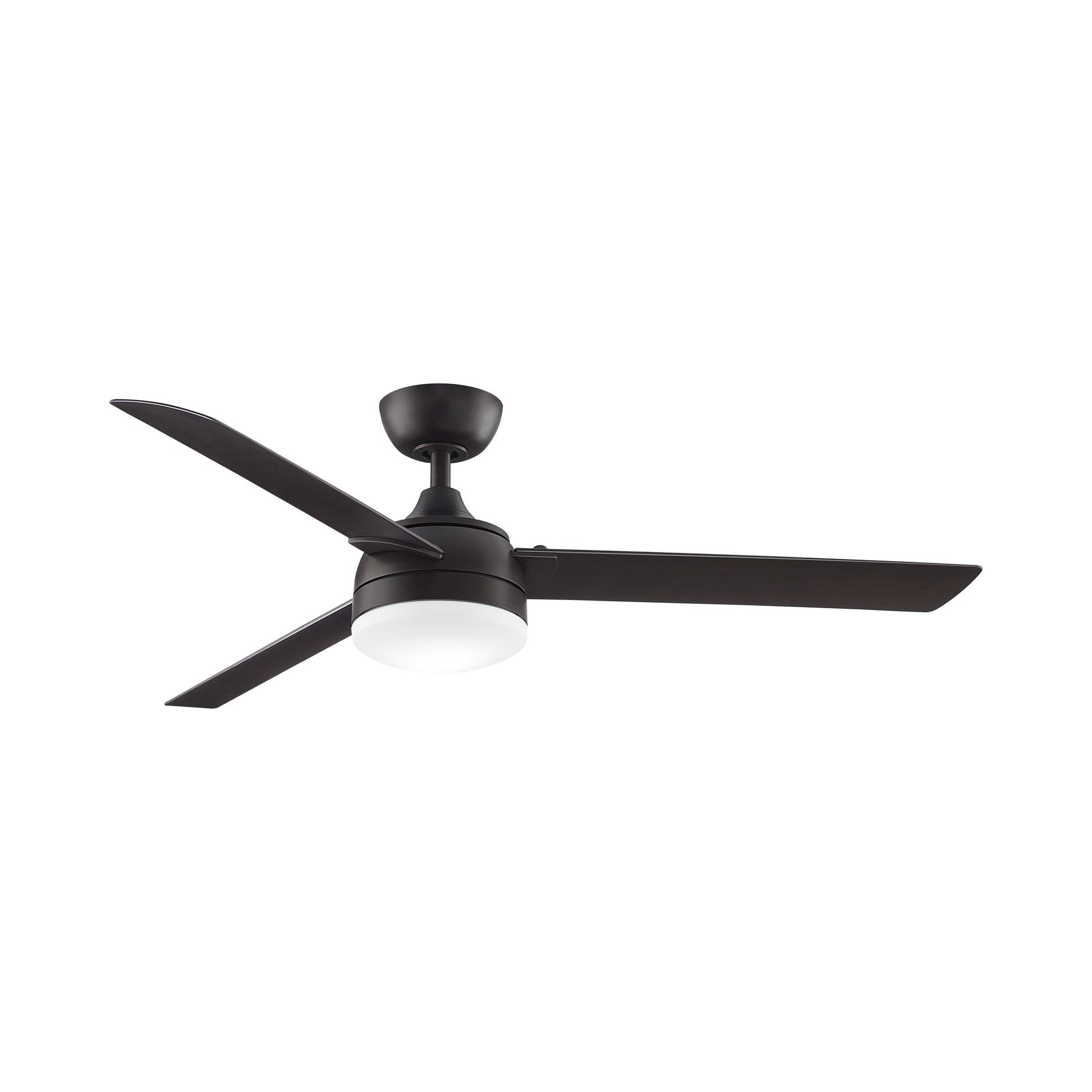 Xeno Outdoor LED Ceiling Fan in Dark Bronze.