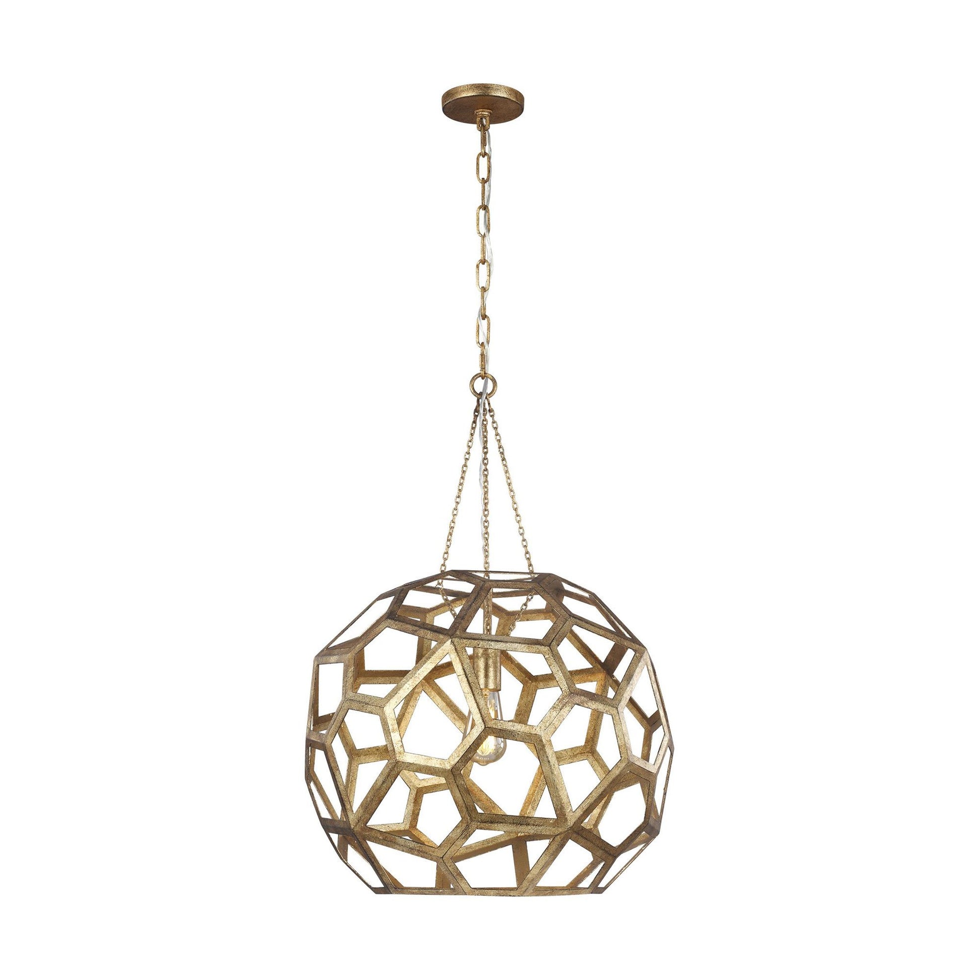 Feccetta Pendant Light in Antique Gild (Large).