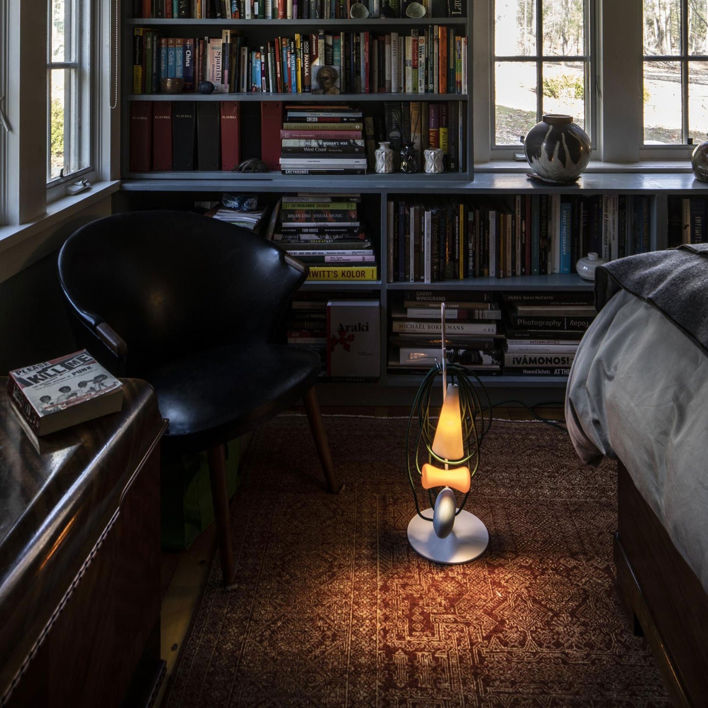 Filo LED Table Lamp in living room.