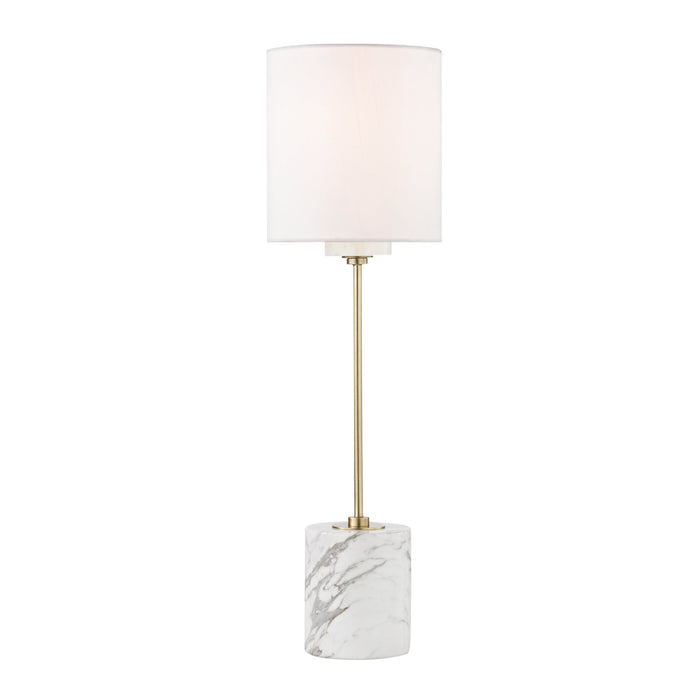 Fiona Table Lamp in White.