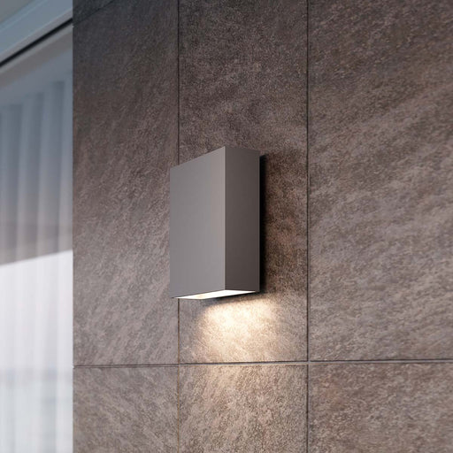 Flat Box™ Outdoor LED Wall Light Outside Area.