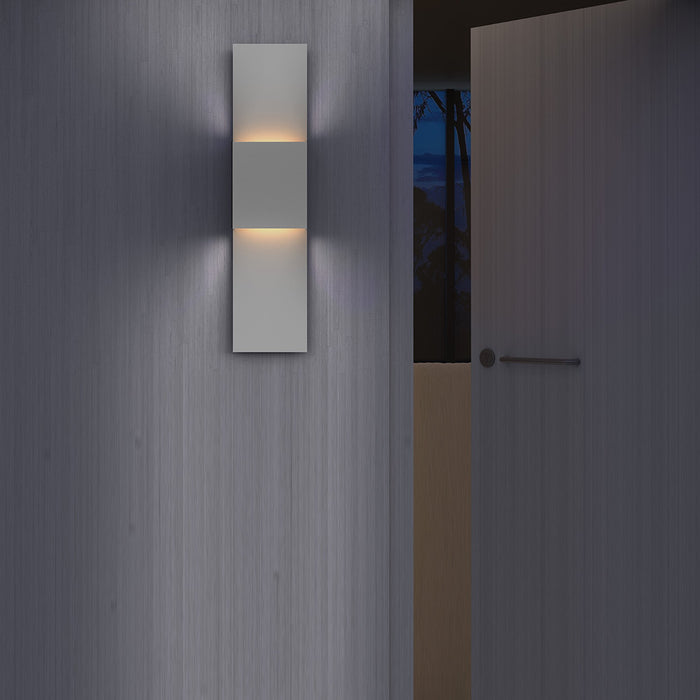 Flat Box™ Panel Up/Down Outdoor LED Wall Light Outside Area.